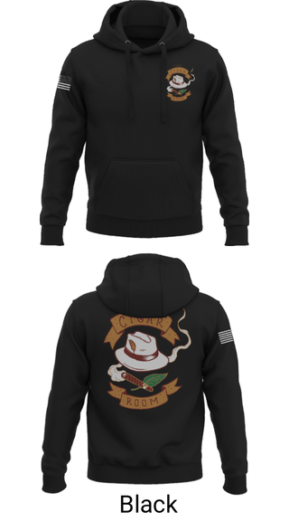 Hoodie, The Cigar Room, , Teamtime, Team time, sublimation, custom sports apparel, team uniforms, spirit wear, spiritwear, sports uniforms, custom shirts, team store, custom team store, fundraiser sports, apparel fundraiser