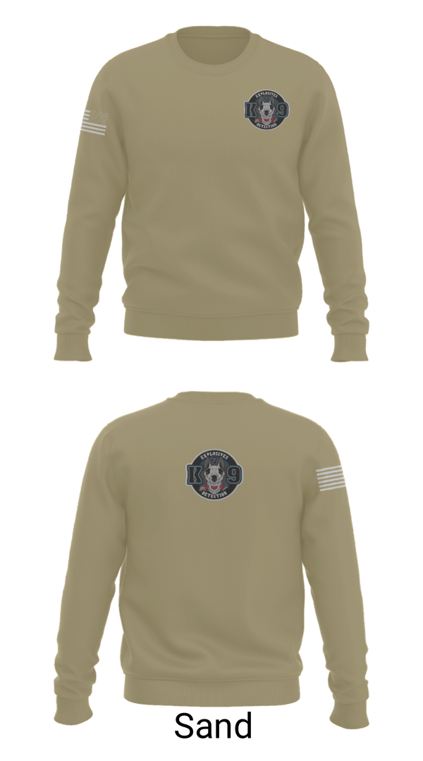 Crew Neck Sweatshirt, , Police, Teamtime, Team time, sublimation, custom sports apparel, team uniforms, spirit wear, spiritwear, sports uniforms, custom shirts, team store, custom team store, fundraiser sports, apparel fundraiser
