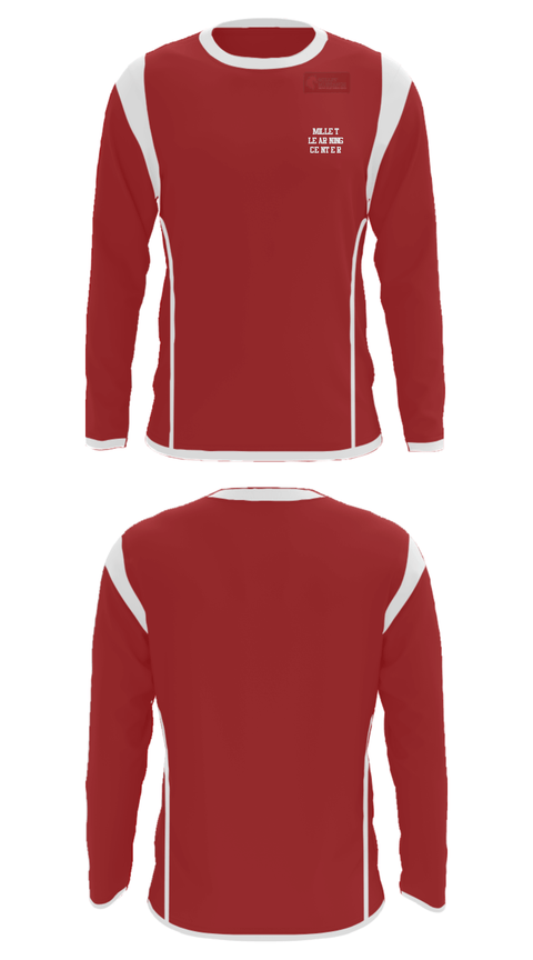 Long Sleeve Performance Shirt, Millet Learning Center, Spirit Store, Teamtime, Team time, sublimation, custom sports apparel, team uniforms, spirit wear, spiritwear, sports uniforms, custom shirts, team store, custom team store, fundraiser sports, apparel fundraiser