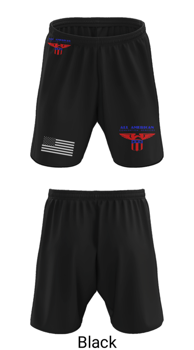 All American Convention Service 91940813 Athletic Shorts With Pockets - 8