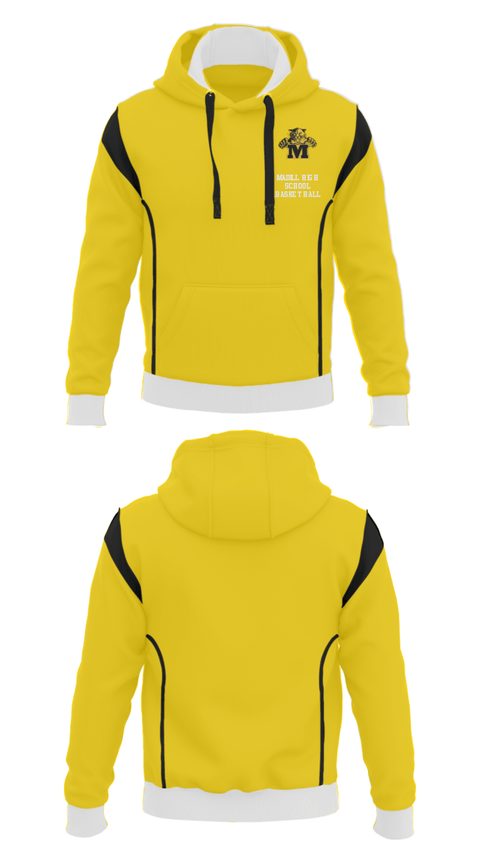 Hoodie, Madill High School Basketball, Women's Basketball, Teamtime, Team time, sublimation, custom sports apparel, team uniforms, spirit wear, spiritwear, sports uniforms, custom shirts, team store, custom team store, fundraiser sports, apparel fundraiser