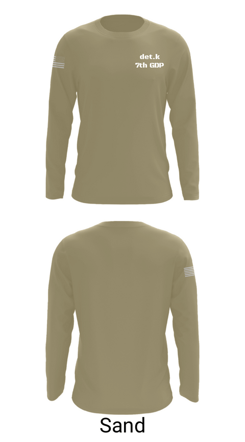 Long Sleeve Performance Shirt, det.k 7th GDP, , Teamtime, Team time, sublimation, custom sports apparel, team uniforms, spirit wear, spiritwear, sports uniforms, custom shirts, team store, custom team store, fundraiser sports, apparel fundraiser
