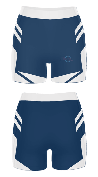 Women's Compression Shorts, Lima Christian School, Spirit Store, Teamtime, Team time, sublimation, custom sports apparel, team uniforms, spirit wear, spiritwear, sports uniforms, custom shirts, team store, custom team store, fundraiser sports, apparel fundraiser