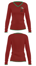 Ubic Academy 41616933 Women's Long Sleeve V-neck Shirt - 33