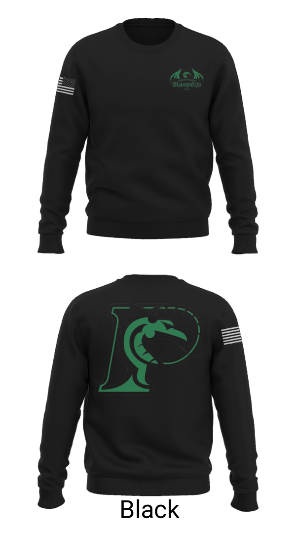Crew Neck Sweatshirt, Pembroke High School Diving, Spirit Store, Teamtime, Team time, sublimation, custom sports apparel, team uniforms, spirit wear, spiritwear, sports uniforms, custom shirts, team store, custom team store, fundraiser sports, apparel fundraiser