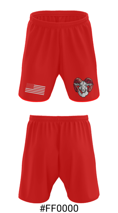 Trotwood-Madison High School Basketball 4305676 Athletic Shorts With Pockets - 15