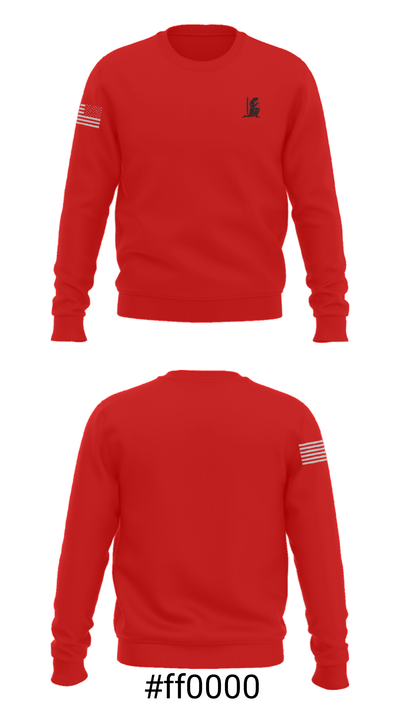 Bishop Luers Catholic High School Bowling 28626966 Crew Neck Sweatshirt - 16