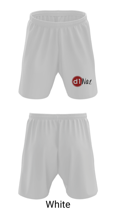 D1Naz Upward Basketball And Cheerleading 41023238 Athletic Shorts With Pockets - 1