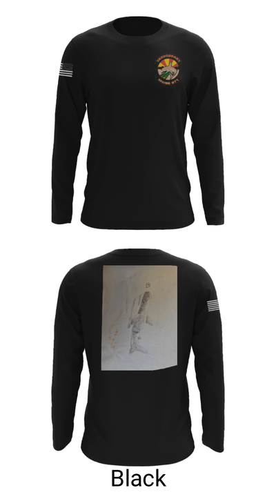 Utilities Platoon 19419803 Long Sleeve Performance Shirt - 19