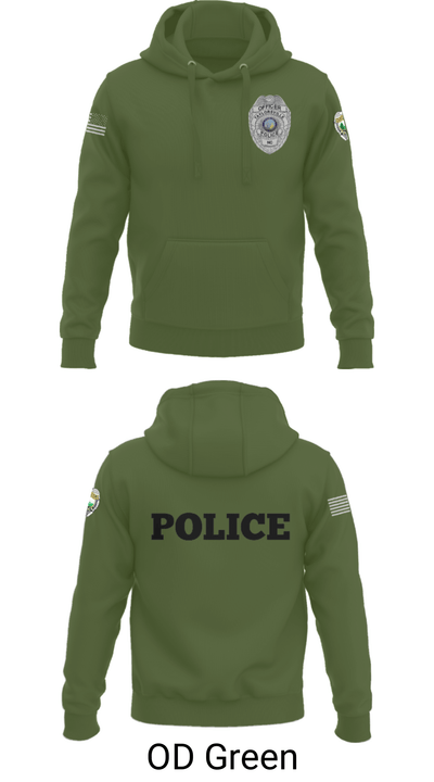 TAYLORSVILLE POLICE DEPARTMENT 5910107 Hoodie - 32