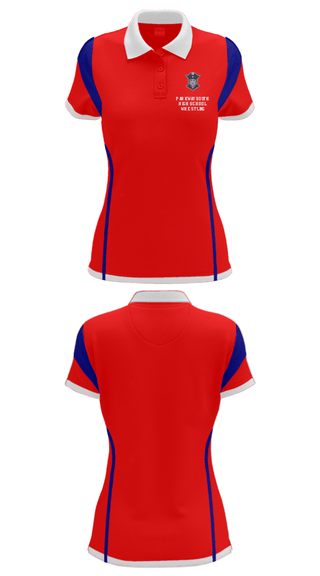 Women's Short Sleeve Performance Polo, Parkway South High School Wrestling, Wrestling, Teamtime, Team time, sublimation, custom sports apparel, team uniforms, spirit wear, spiritwear, sports uniforms, custom shirts, team store, custom team store, fundraiser sports, apparel fundraiser