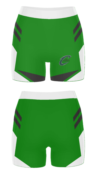 Women's Compression Shorts, Colfax High School Basketball, Women's Basketball, Teamtime, Team time, sublimation, custom sports apparel, team uniforms, spirit wear, spiritwear, sports uniforms, custom shirts, team store, custom team store, fundraiser sports, apparel fundraiser