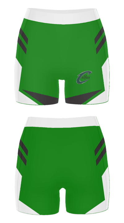 Colfax High School Basketball 54592457 Women's Compression Shorts - 23
