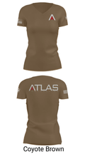 ATLAS 52779746 Women's Short Sleeve V-neck Shirt - 12