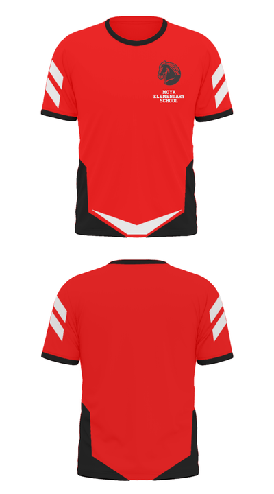 Moya Elementary School 58150972 Short Sleeve Performance Polo - 34