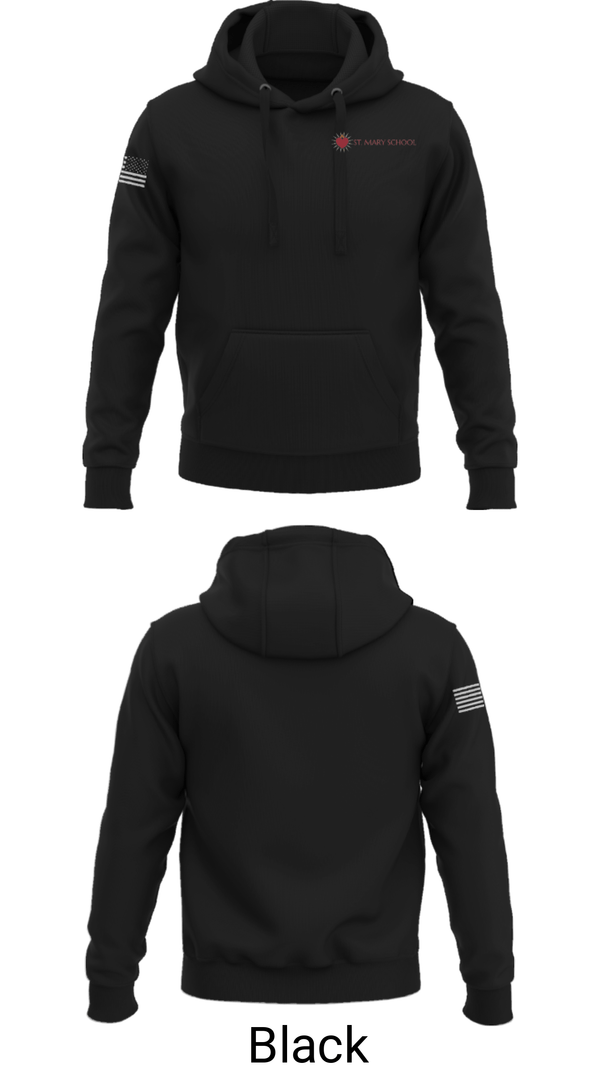 Hoodie, St Mary's School, Spirit Store, Teamtime, Team time, sublimation, custom sports apparel, team uniforms, spirit wear, spiritwear, sports uniforms, custom shirts, team store, custom team store, fundraiser sports, apparel fundraiser