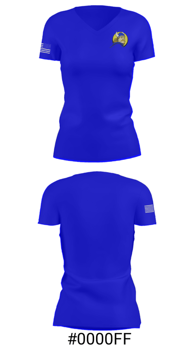 Parsons High School Swimming 23656588 Women's Short Sleeve V-neck Shirt - 21