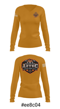 C.V. Koogler Middle School 40057694 Women's Long Sleeve V-neck Shirt - 20