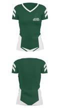 Malvern High School Basketball 19418706 Women's Short Sleeve V-neck Shirt - 25