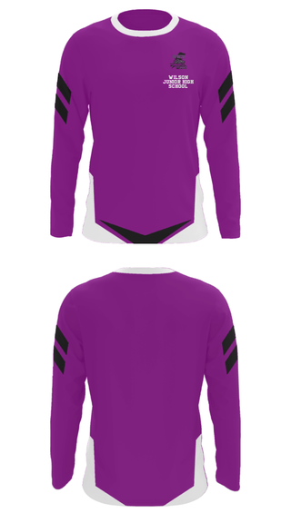 Long Sleeve Performance Shirt, Wilson Junior High School, Spirit Store, Teamtime, Team time, sublimation, custom sports apparel, team uniforms, spirit wear, spiritwear, sports uniforms, custom shirts, team store, custom team store, fundraiser sports, apparel fundraiser