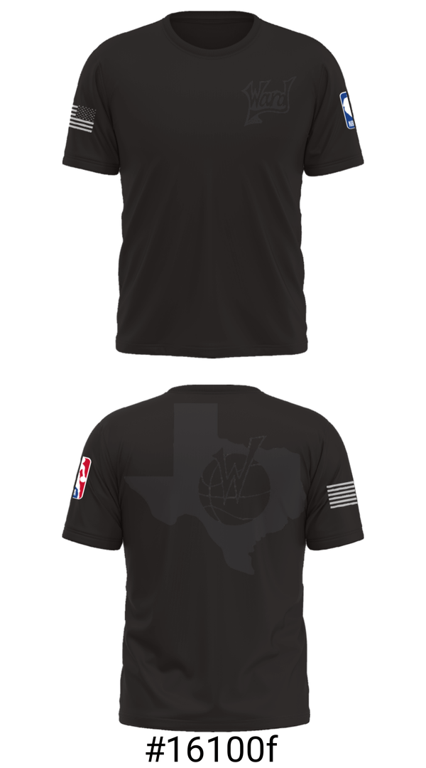 Short Sleeve Performance Shirt, WARD Inc., Men's Basketball, Teamtime, Team time, sublimation, custom sports apparel, team uniforms, spirit wear, spiritwear, sports uniforms, custom shirts, team store, custom team store, fundraiser sports, apparel fundraiser