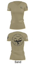 STAGING FACILITY 22010365 Women's Short Sleeve V-neck Shirt - 44