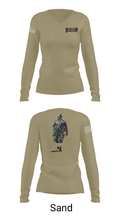 3rd SF Group 78049709 Women's Long Sleeve V-neck Shirt - 47