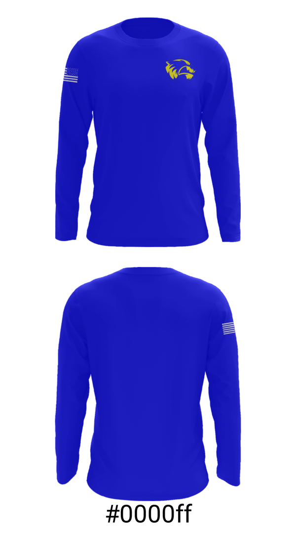 Long Sleeve Performance Shirt, Holdenville High School Basketball, Women's Basketball, Teamtime, Team time, sublimation, custom sports apparel, team uniforms, spirit wear, spiritwear, sports uniforms, custom shirts, team store, custom team store, fundraiser sports, apparel fundraiser