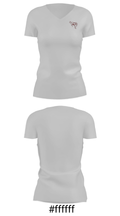 Blair Public High School Basketball 27891556 Women's Short Sleeve V-neck Shirt - 21