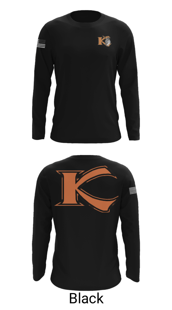 Long Sleeve Performance Shirt, Keshequa High School Basketball, Men's Basketball, Teamtime, Team time, sublimation, custom sports apparel, team uniforms, spirit wear, spiritwear, sports uniforms, custom shirts, team store, custom team store, fundraiser sports, apparel fundraiser