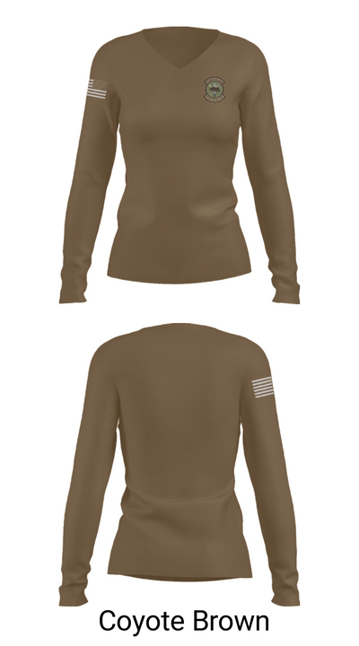 San Diego Special Operations Team 78674894 Women's Long Sleeve V-neck Shirt - 15