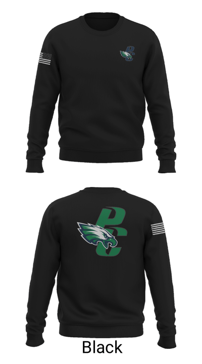 Pine Creek High School Basketball 66503429 Crew Neck Sweatshirt - 9