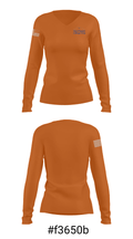 Northeast College Preparatory Charter School 21707668 Women's Long Sleeve V-neck Shirt - 20