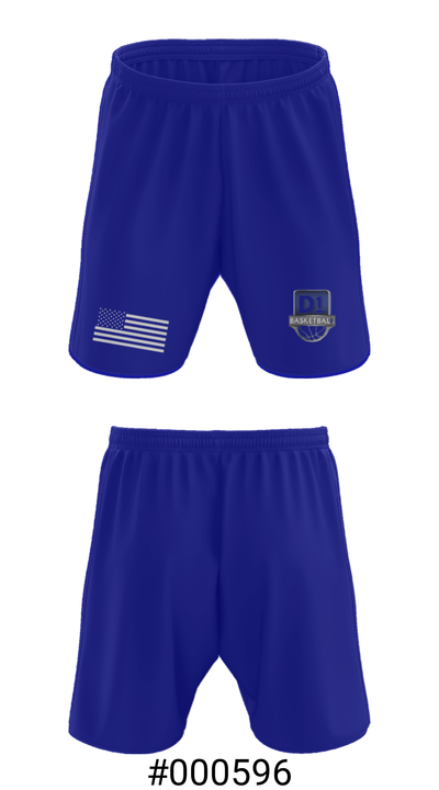 D1 Basketball DFW 94622038 Athletic Shorts With Pockets - 15