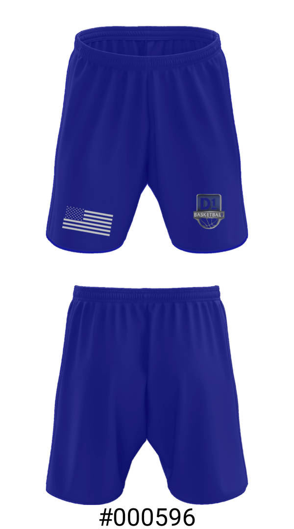 Athletic Shorts With Pockets, D1 Basketball DFW, Men's Basketball, Teamtime, Team time, sublimation, custom sports apparel, team uniforms, spirit wear, spiritwear, sports uniforms, custom shirts, team store, custom team store, fundraiser sports, apparel fundraiser