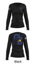 Sandra Day O'Connor High School Basketball 80298159 Women's Long Sleeve V-neck Shirt - 13
