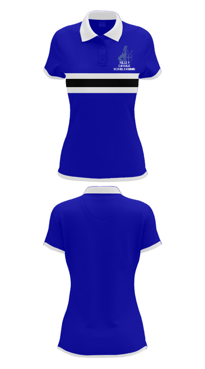 Valley Catholic School Swimming 91203344 Short Sleeve Performance Polo - 30