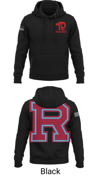 Ralston High School Wrestling 45661529 Hoodie - 10