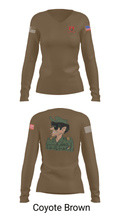 LEGION EXTRANJERA USA 15035615 Women's Long Sleeve V-neck Shirt - 15