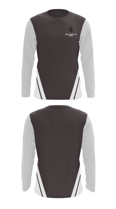 South Barber 7-12 School 2009758 Long Sleeve Performance Shirt - 27