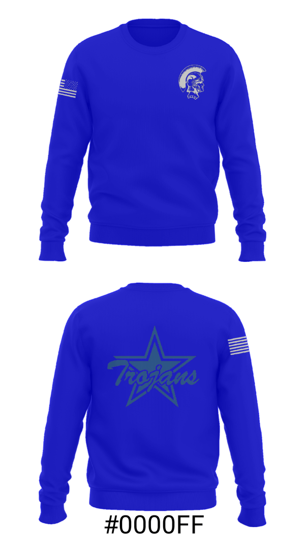Crew Neck Sweatshirt, Johnson County Middle School Basketball, Women's Basketball, Teamtime, Team time, sublimation, custom sports apparel, team uniforms, spirit wear, spiritwear, sports uniforms, custom shirts, team store, custom team store, fundraiser sports, apparel fundraiser