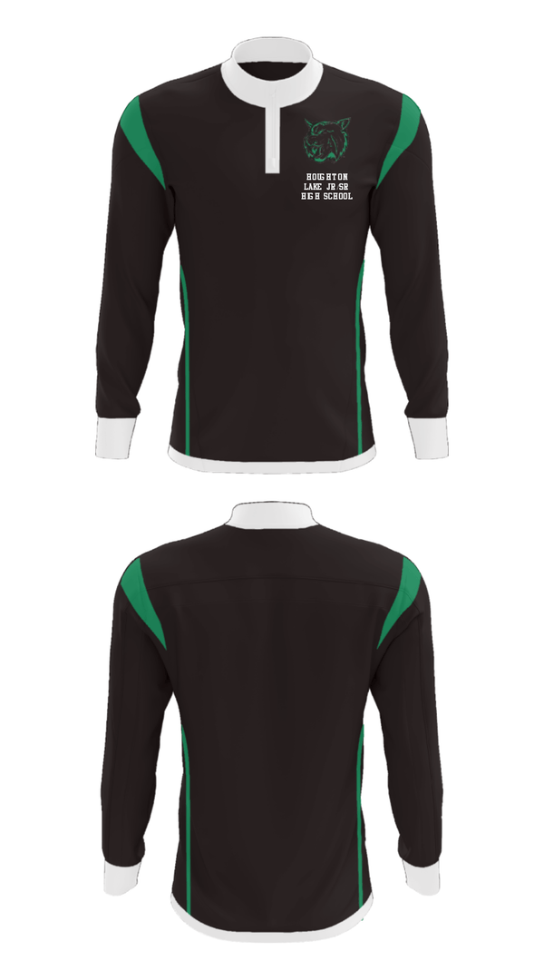 Quarter Zip Jacket, Houghton Lake Jr/Sr High School, Spirit Store, Teamtime, Team time, sublimation, custom sports apparel, team uniforms, spirit wear, spiritwear, sports uniforms, custom shirts, team store, custom team store, fundraiser sports, apparel fundraiser