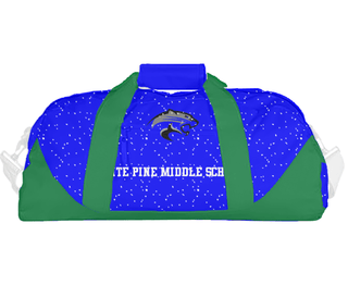 Duffle Bag, White Pine Middle School, Spirit Store, Teamtime, Team time, sublimation, custom sports apparel, team uniforms, spirit wear, spiritwear, sports uniforms, custom shirts, team store, custom team store, fundraiser sports, apparel fundraiser