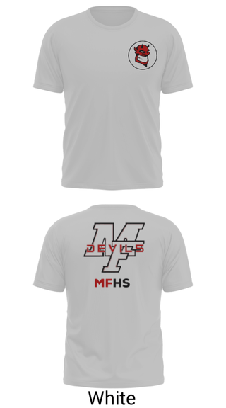 Short Sleeve Performance Shirt, Marion Franklin lady Red Devils, Women's Basketball, Teamtime, Team time, sublimation, custom sports apparel, team uniforms, spirit wear, spiritwear, sports uniforms, custom shirts, team store, custom team store, fundraiser sports, apparel fundraiser