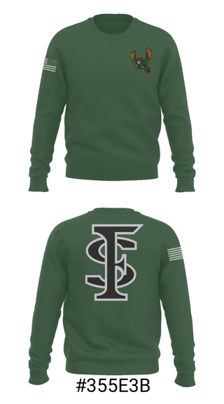Crew Neck Sweatshirt, Lawrence Free State High School Gymnastics, Spirit Store, Teamtime, Team time, sublimation, custom sports apparel, team uniforms, spirit wear, spiritwear, sports uniforms, custom shirts, team store, custom team store, fundraiser sports, apparel fundraiser
