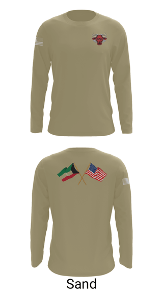 Long Sleeve Performance Shirt, 802 OD, Army, Teamtime, Team time, sublimation, custom sports apparel, team uniforms, spirit wear, spiritwear, sports uniforms, custom shirts, team store, custom team store, fundraiser sports, apparel fundraiser