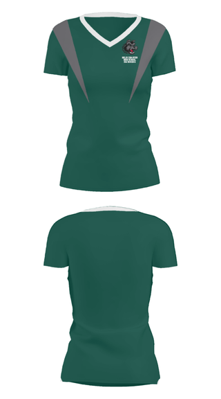 Women's Short Sleeve Vneck Shirt, Helix Charter High School Swimming, Swimming, Teamtime, Team time, sublimation, custom sports apparel, team uniforms, spirit wear, spiritwear, sports uniforms, custom shirts, team store, custom team store, fundraiser sports, apparel fundraiser