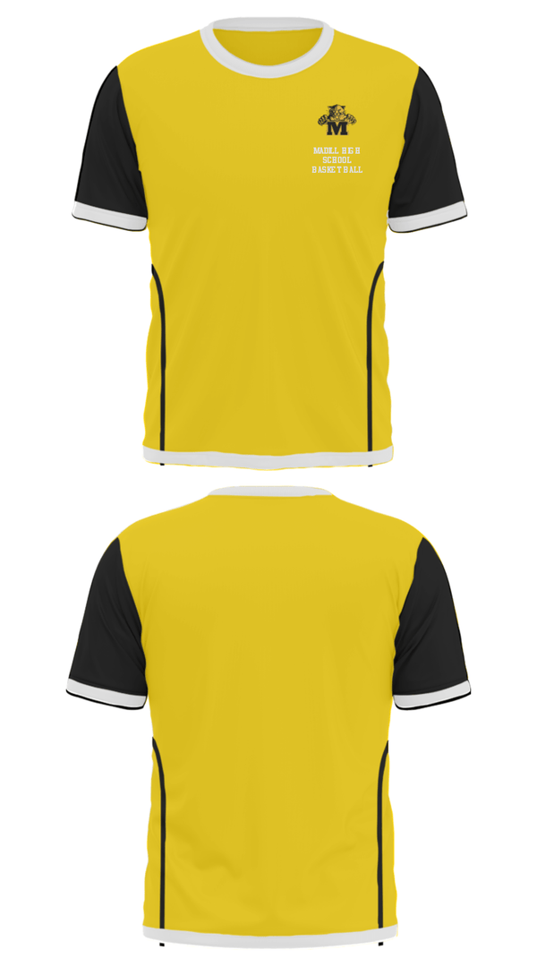 Short Sleeve Performance Shirt, Madill High School Basketball, Women's Basketball, Teamtime, Team time, sublimation, custom sports apparel, team uniforms, spirit wear, spiritwear, sports uniforms, custom shirts, team store, custom team store, fundraiser sports, apparel fundraiser