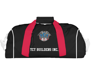 Duffle Bag, TCT Builders Inc., , Teamtime, Team time, sublimation, custom sports apparel, team uniforms, spirit wear, spiritwear, sports uniforms, custom shirts, team store, custom team store, fundraiser sports, apparel fundraiser