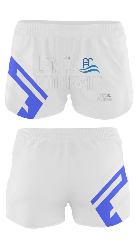 Women's Shorts, Lemes Pool ServiceLemes Pool Service, , Teamtime, Team time, sublimation, custom sports apparel, team uniforms, spirit wear, spiritwear, sports uniforms, custom shirts, team store, custom team store, fundraiser sports, apparel fundraiser
